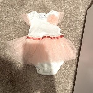 Nicole Miller dress size 3-6 months color pink
